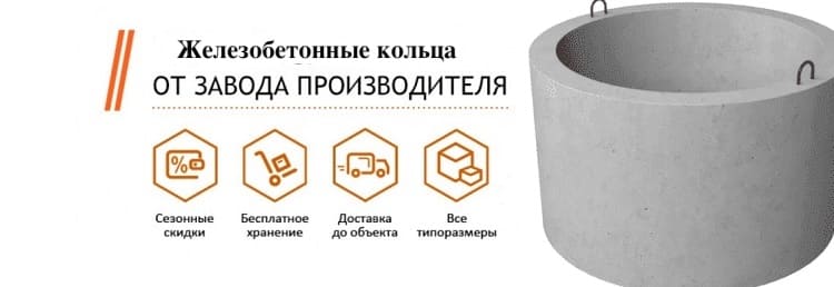 Бетонные кольца от производителя Харьков